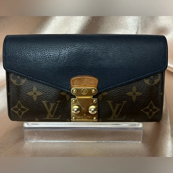 Louis Vuitton Pallas Monogram & Leather Wallet SN0157 - Picture 12 of 13